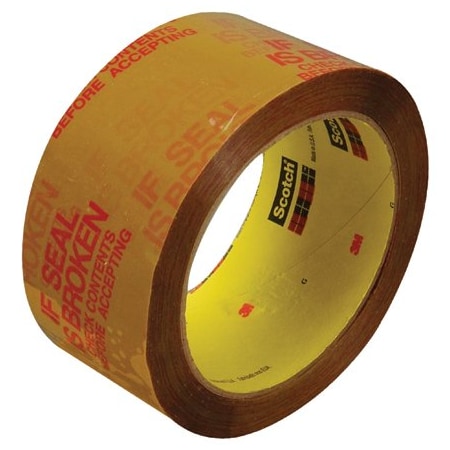 3M 2'' x 55 yds. Tan 3M 3732 Pre-Printed Carton Sealing Tape, 36PK BUY00023190